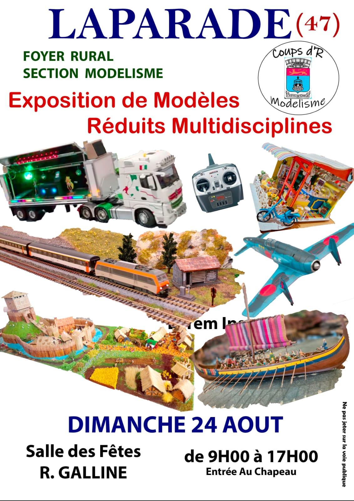 Flyer exposition a laparade 2025